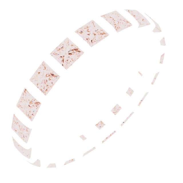 14K Rose 1 7/8 CTW Diamond Eternity Band 