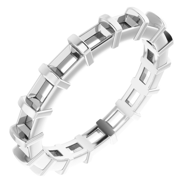 Platinum 1 1/5 CTW Diamond Eternity Band 