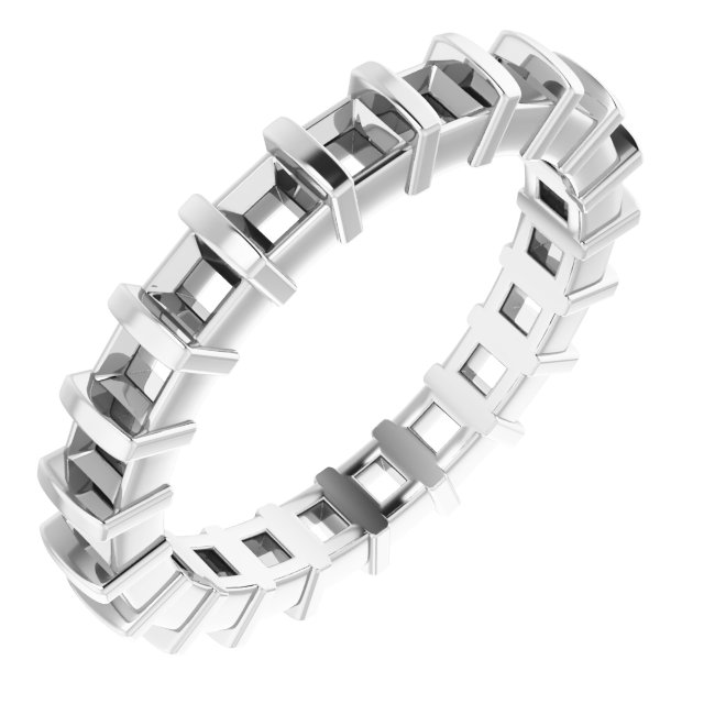 14K White 1.75 CTW Diamond Eternity Band Ref 14030456