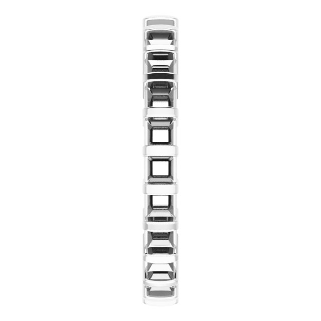 6x4 mm Emerald Eternity Band Mounting view 4