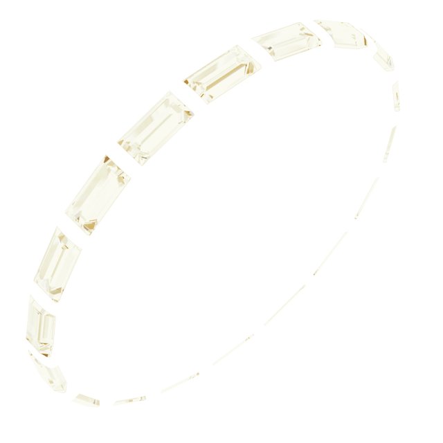 14K Yellow 3/4 CTW Natural Diamond Eternity Band