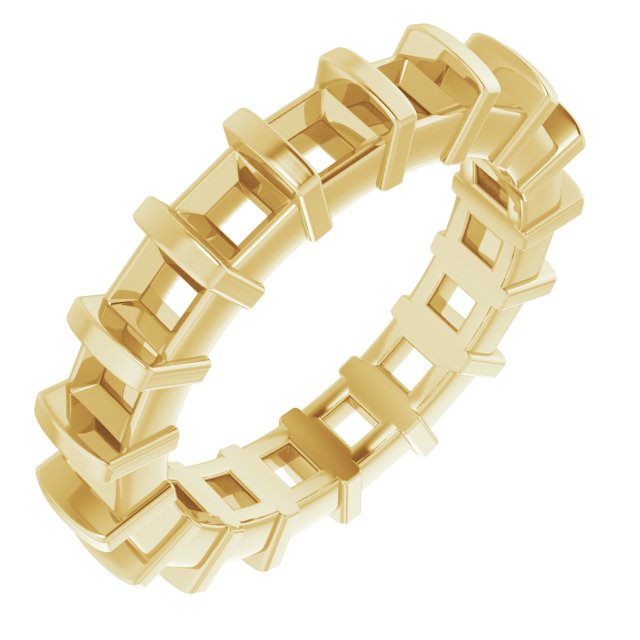 14K Yellow 3 CTW Diamond Eternity Band Ref 14030421