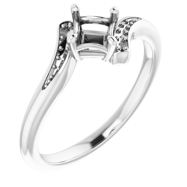 Accented Bypass Ring