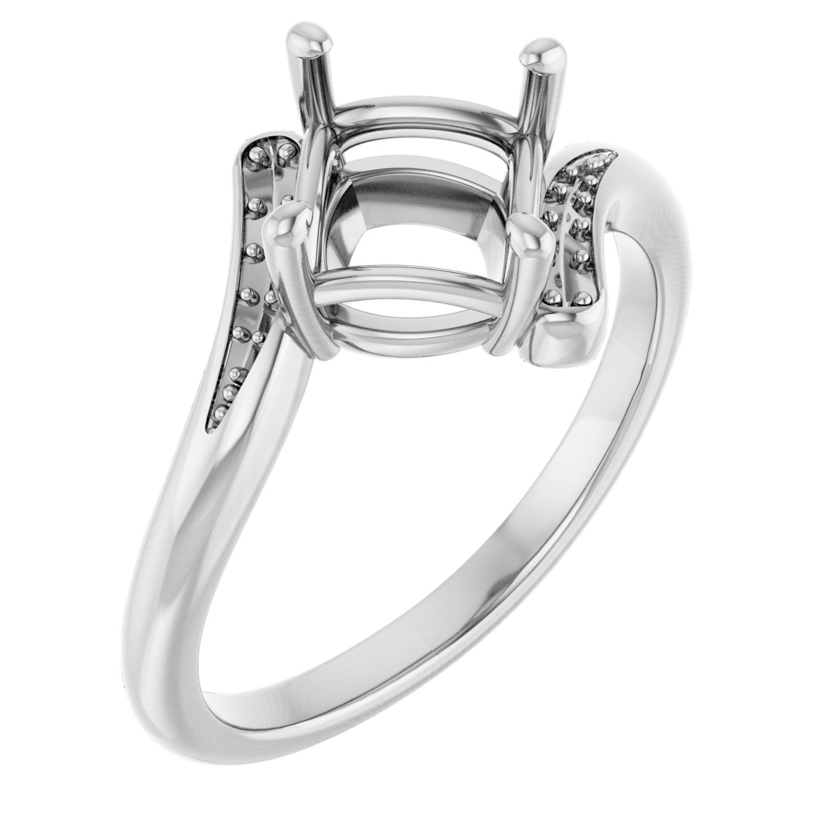 Accented Bypass Ring