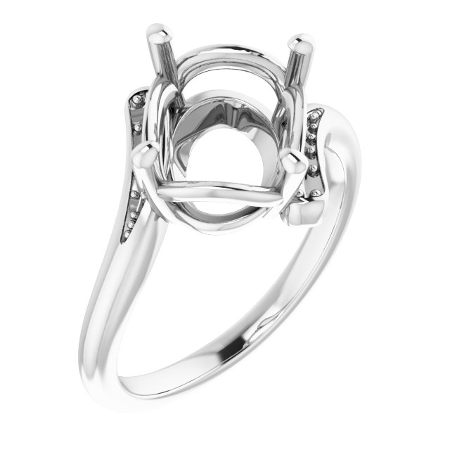 Accented Bypass Ring