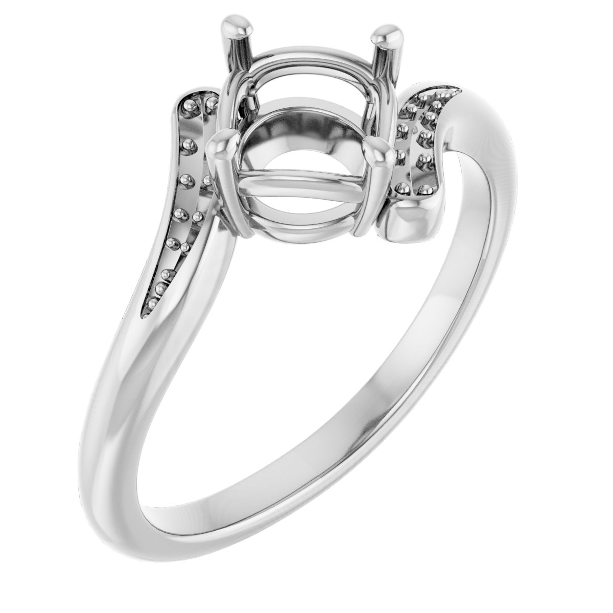 Accented Bypass Ring