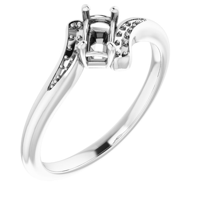 Accented Bypass Ring
