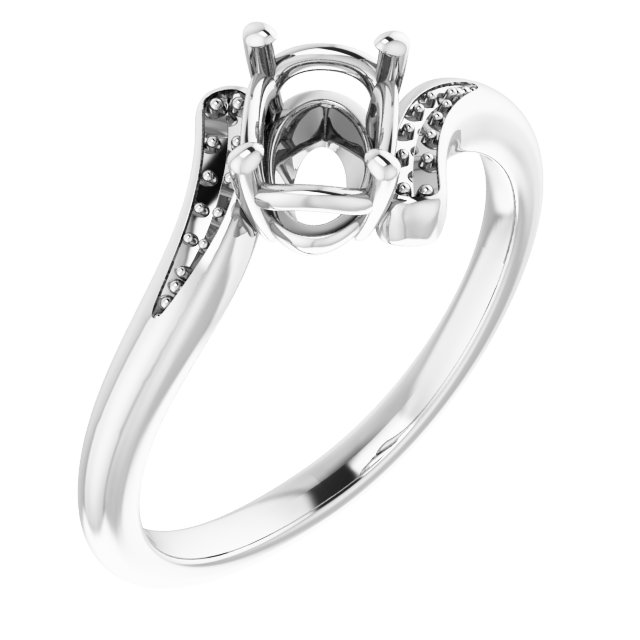 Accented Bypass Ring
