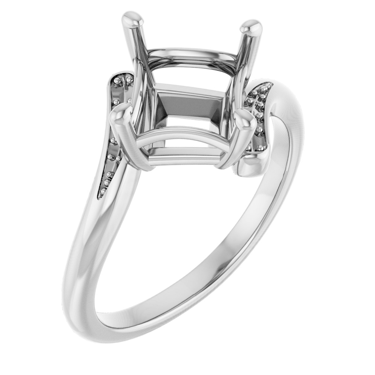 Accented Bypass Ring