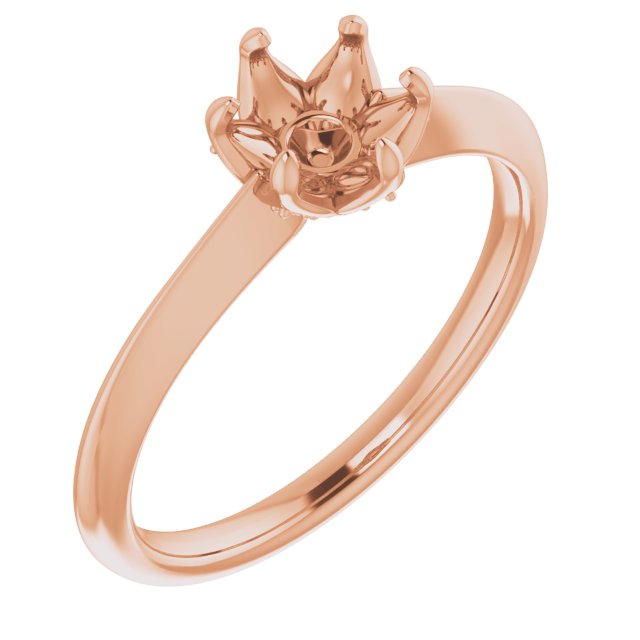 Accented Engagement Ring or Band