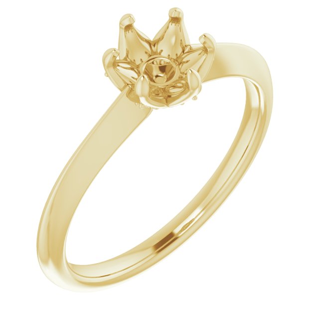 Accented Engagement Ring or Band