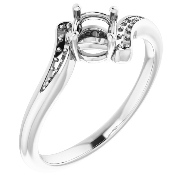 Accented Bypass Ring
