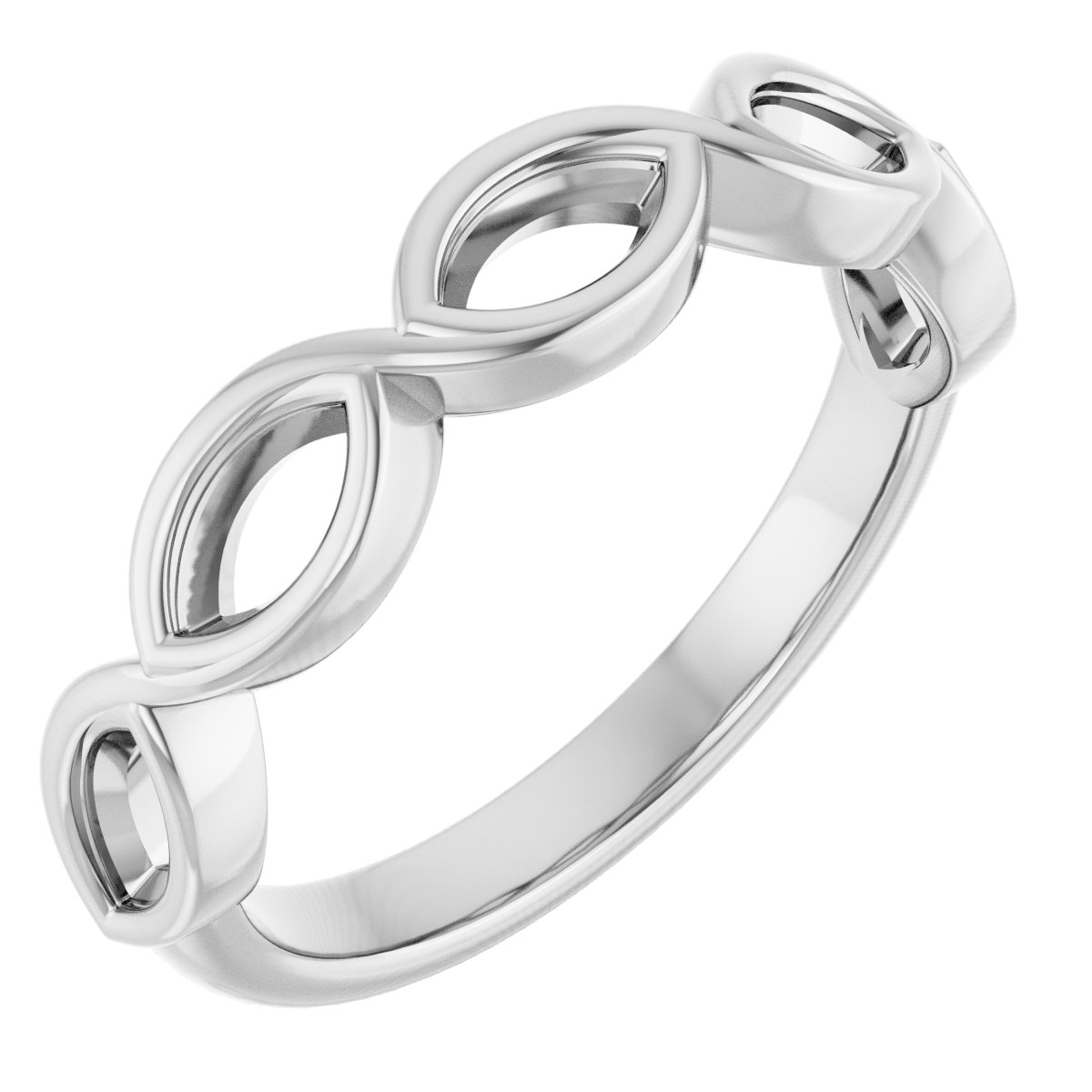 Bezel-Set Anniversary Band