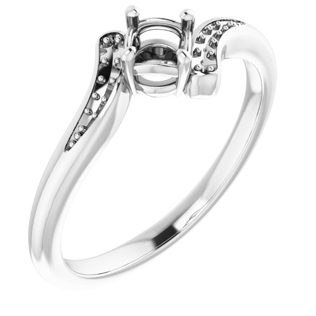 Accented Bypass Ring