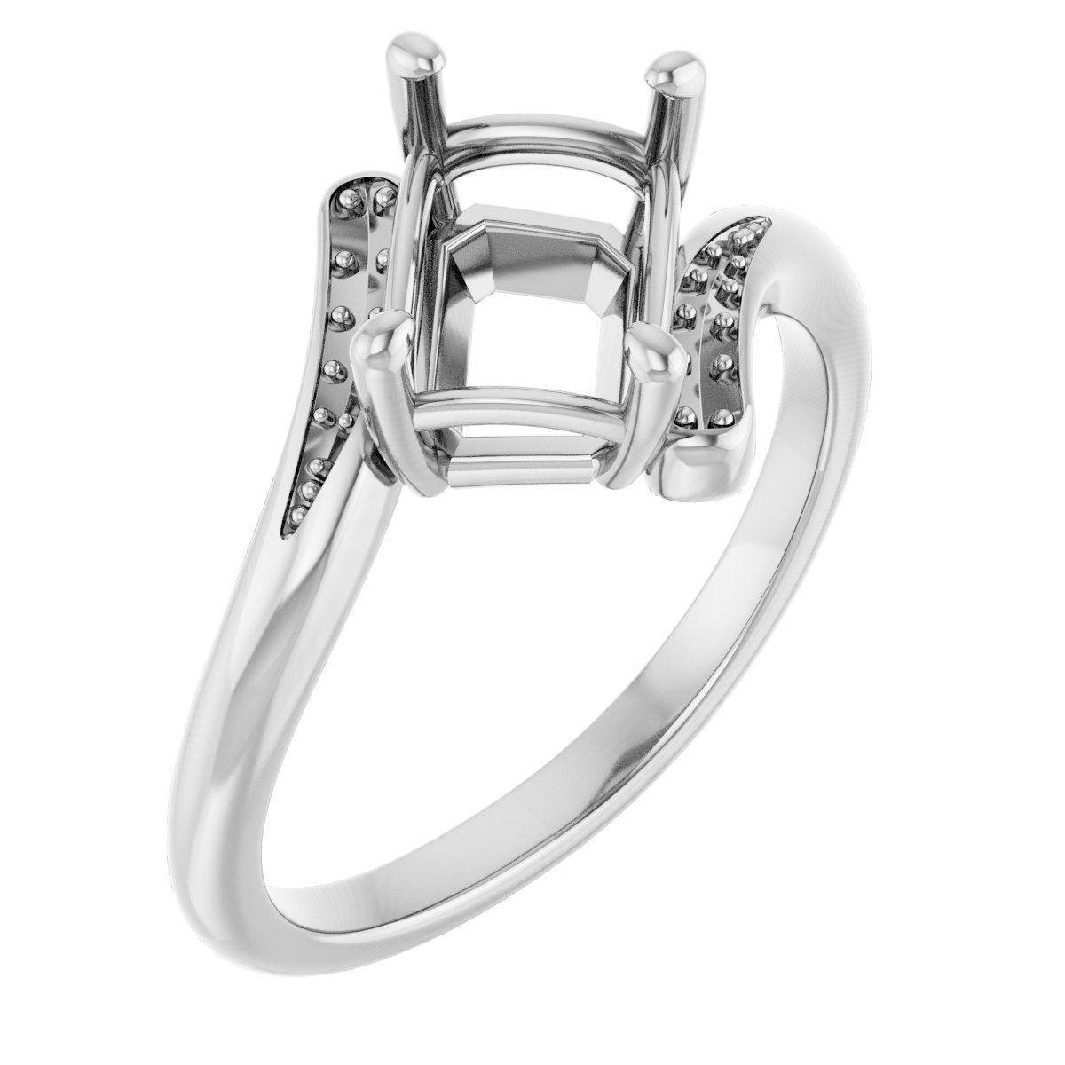 Accented Bypass Ring