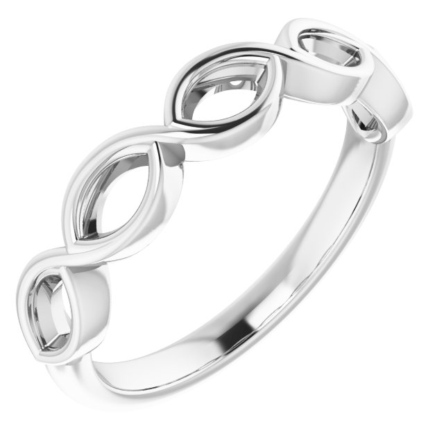 Bezel-Set Anniversary Band