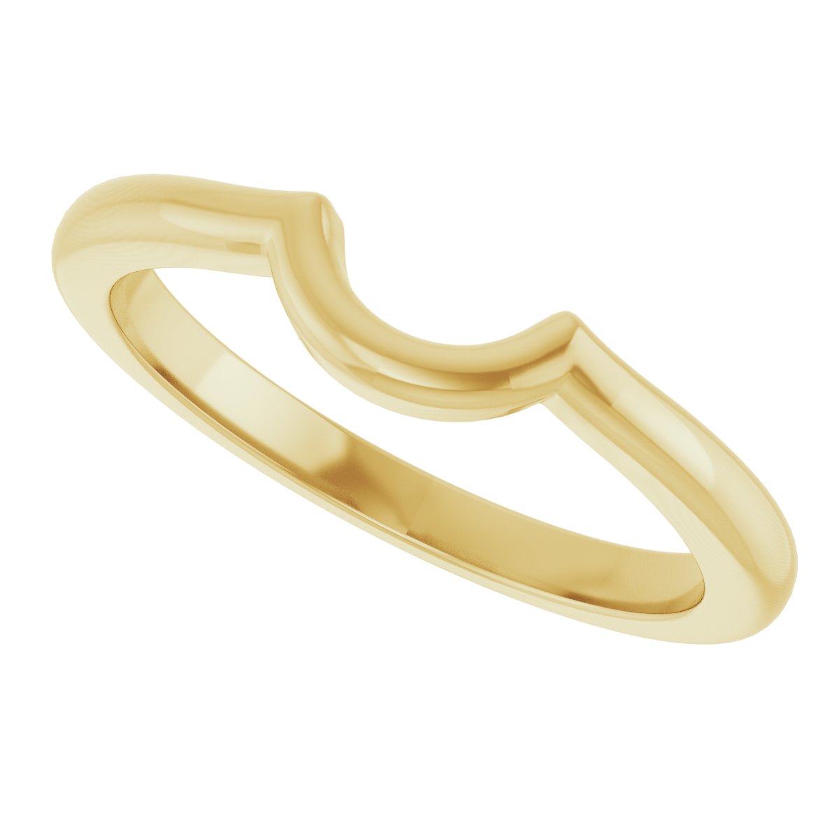 14K Yellow Matching Band  