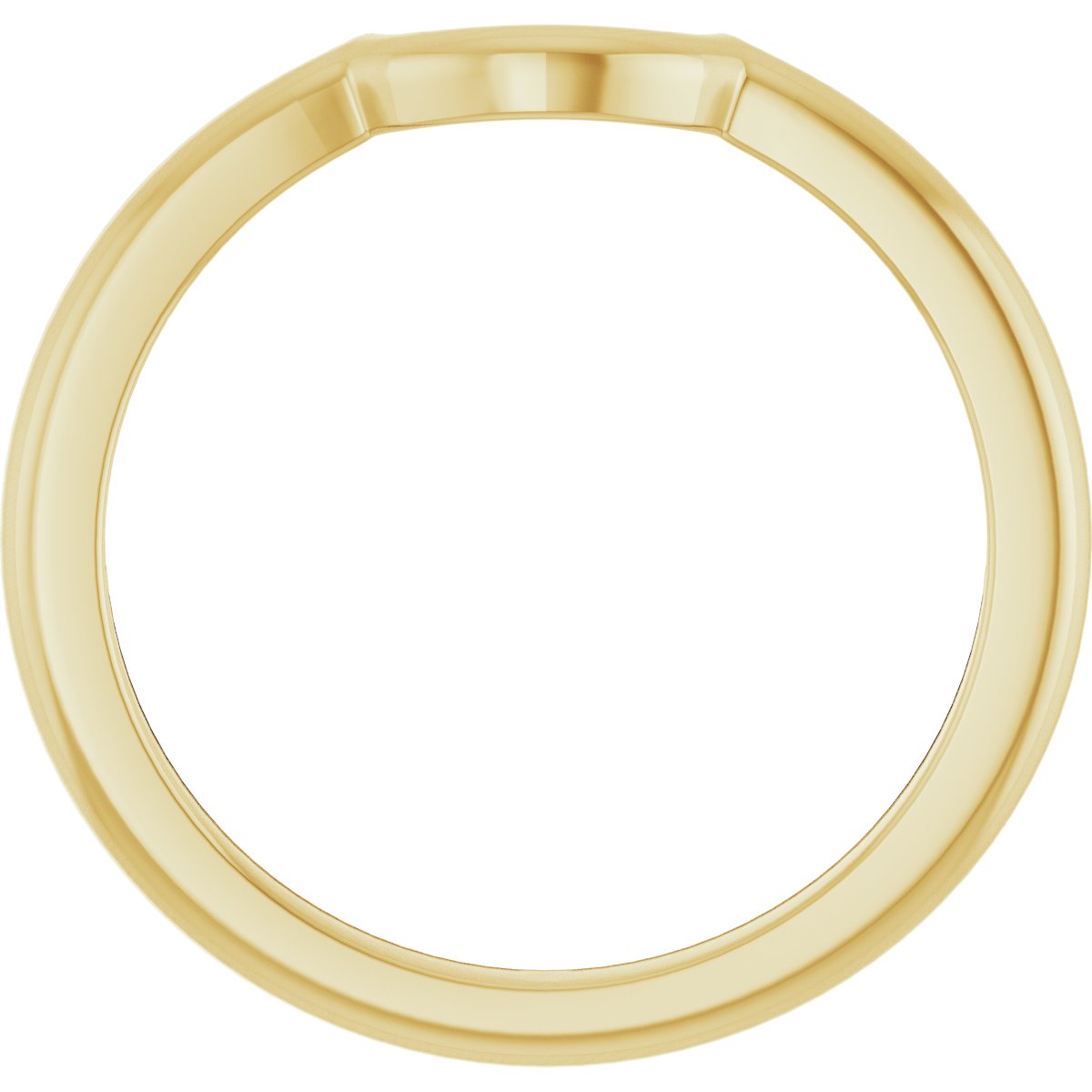 14K Yellow Matching Band  