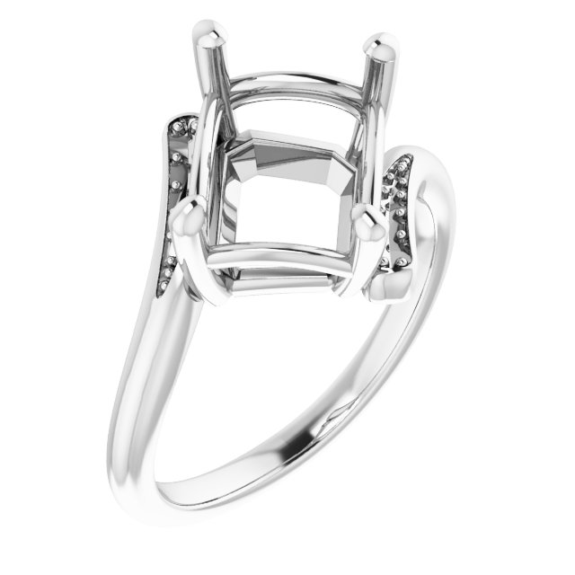 Accented Bypass Ring