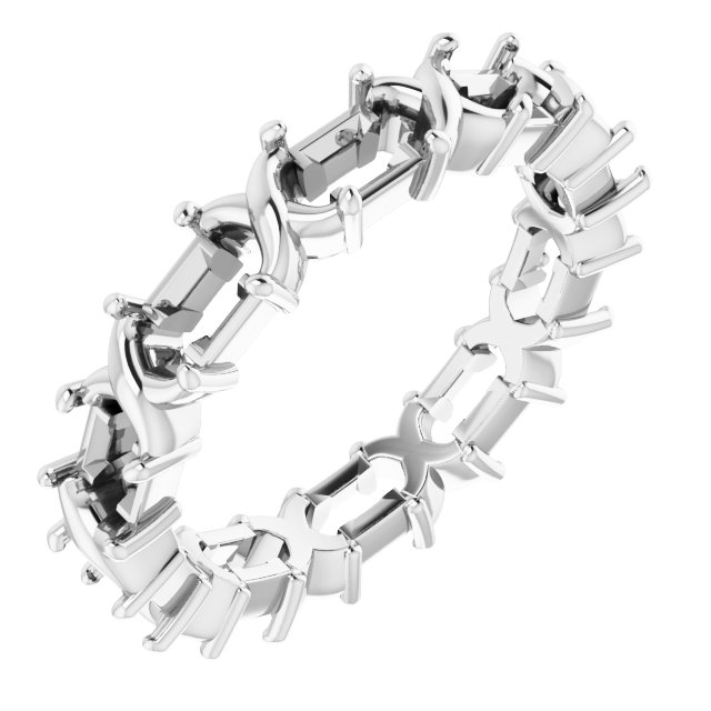 Infinity-Inspired Eternity Band