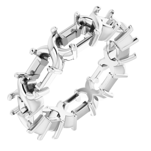Infinity-Inspired Eternity Band