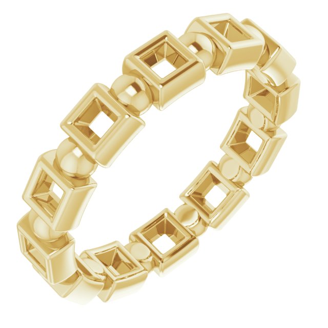 14K Yellow .375 CTW Diamond Eternity Band Ref 14030755