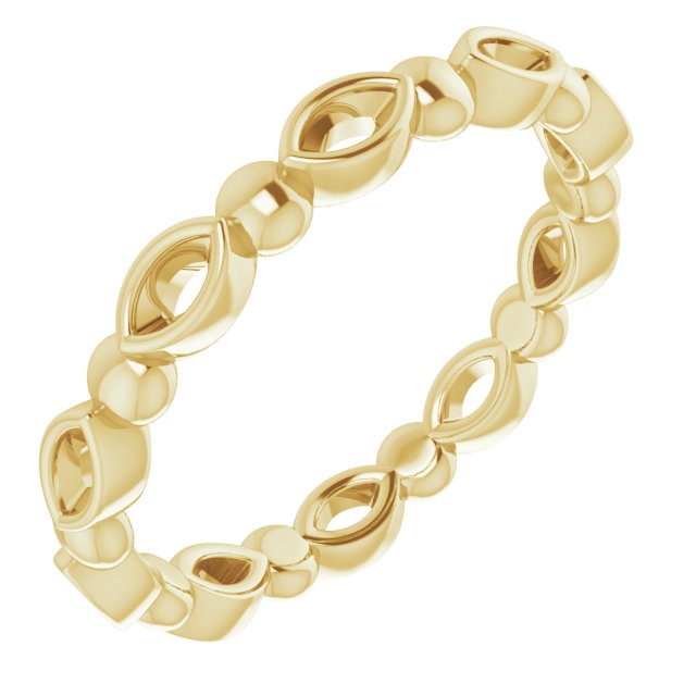 14K Yellow .33 CTW Diamond Eternity Band Ref 14532975