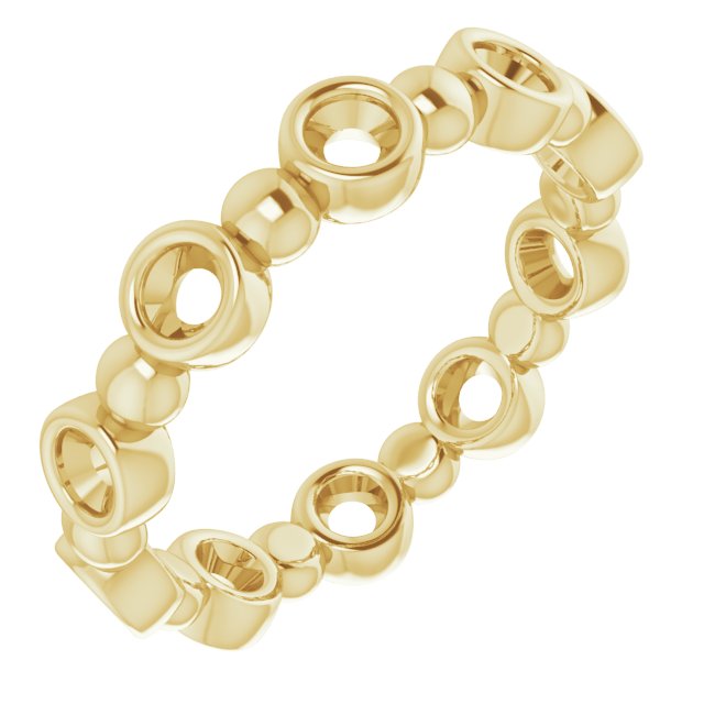 14K Yellow .625 CTW Diamond Eternity Band Ref 14598702