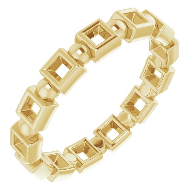 14K Yellow .375 CTW Diamond Eternity Band Ref 14598848