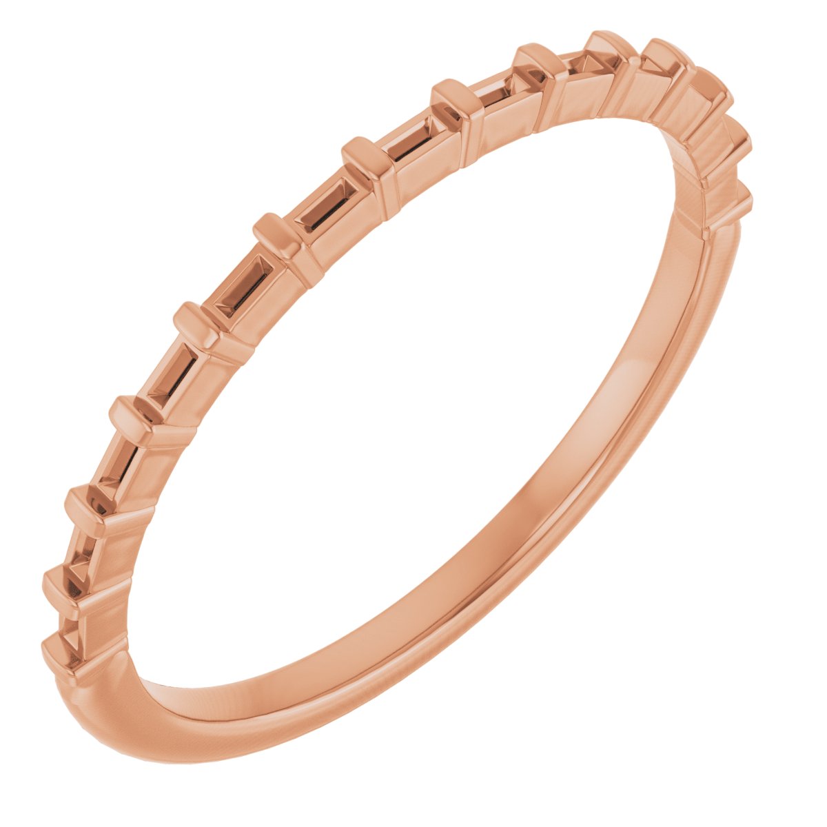 14K Rose .20 CTW Diamond Anniversary Band Ref 14030182