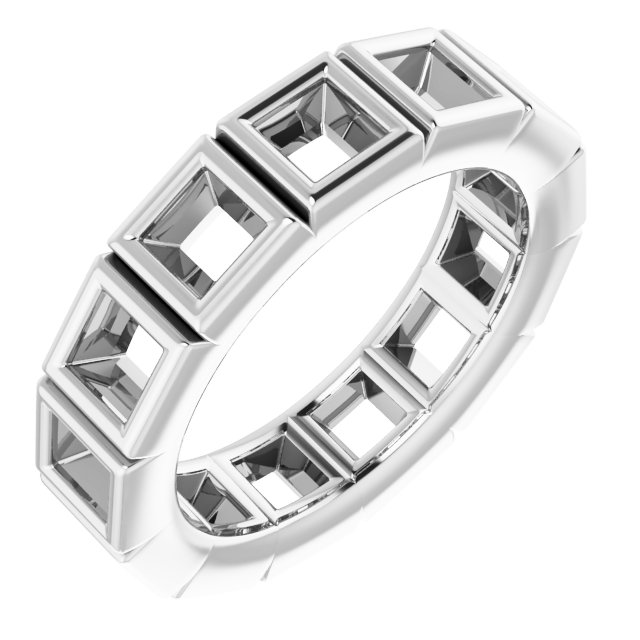 14K White 2 CTW Diamond Eternity Band Ref 14533274