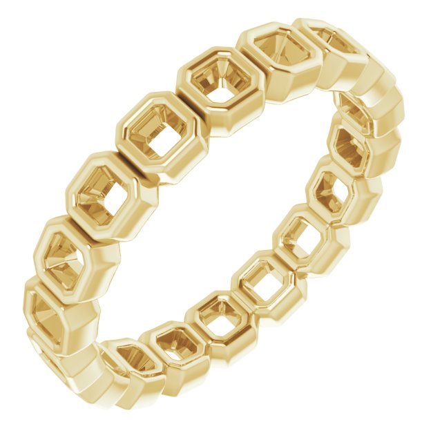 14K Yellow .90 CTW Diamond Eternity Band Ref 14598596