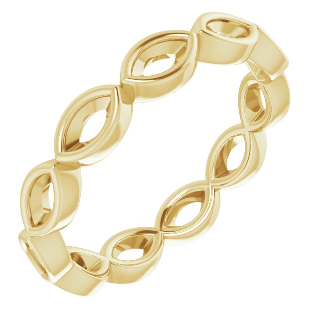 14K Yellow .75 CTW Diamond Eternity Band Ref 14598644