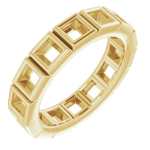 14K Yellow 2.25 CTW Diamond Eternity Band Ref 14030593