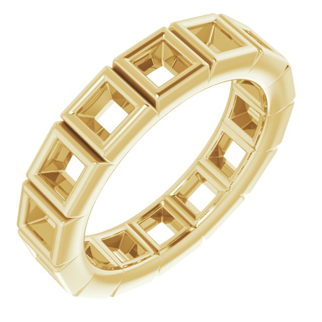 14K Yellow 1.50 CTW Diamond Eternity Band Ref 14030589