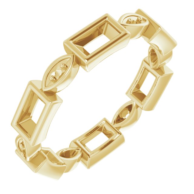 14K Yellow .90 CTW Diamond Eternity Band Ref 14032679