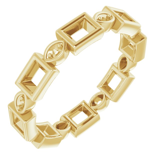 14K Yellow .75 CTW Diamond Eternity Band Ref 14032675