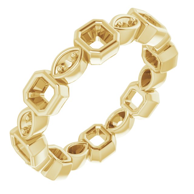 14K Yellow 1 CTW Diamond Eternity Band Ref 14032609