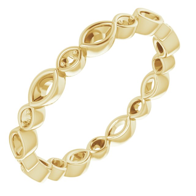 14K Yellow .33 CTW Diamond Eternity Band Ref 14032619