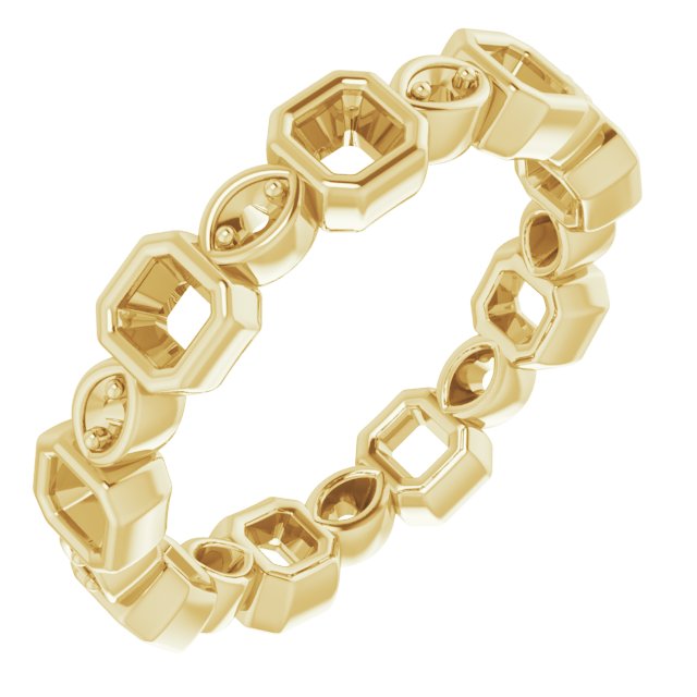 14K Yellow 1 CTW Diamond Eternity Band Ref 14598615