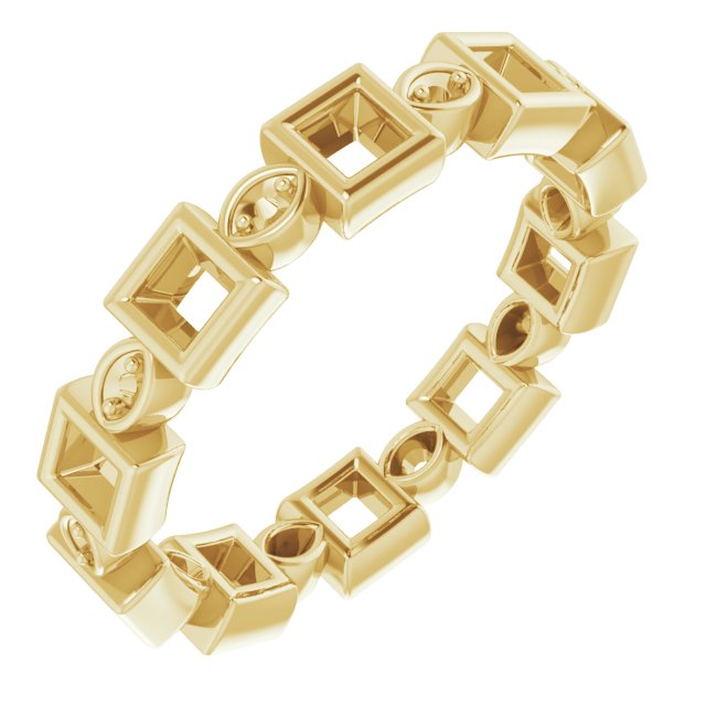 14K Yellow .75 CTW Diamond Eternity Band Ref 14598771