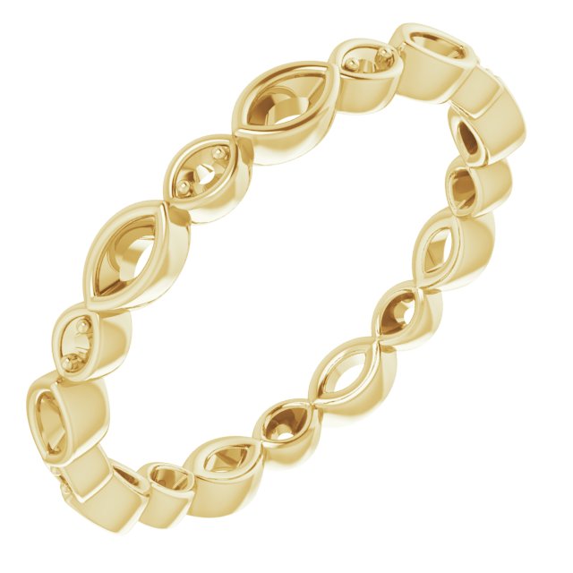 14K Yellow .33 CTW Diamond Eternity Band Ref 14598507