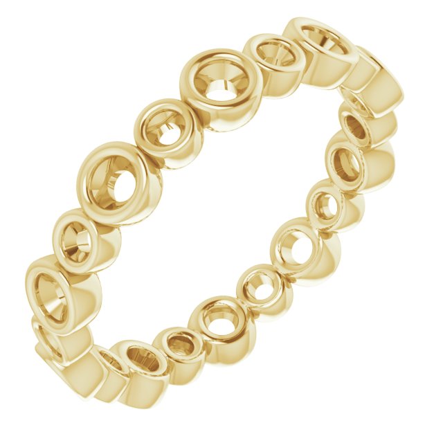 14K Yellow .50 CTW Diamond Eternity Band Ref 14032701