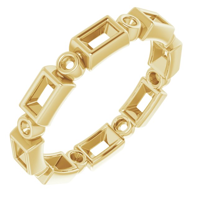 14K Yellow .50 CTW Diamond Eternity Band Ref 14032745