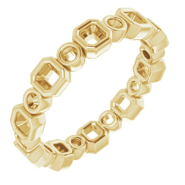 14K Yellow .75 CTW Diamond Eternity Band Ref 14032683