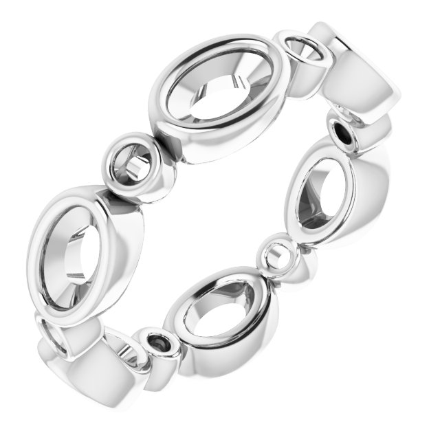 Bezel-Set Eternity Band