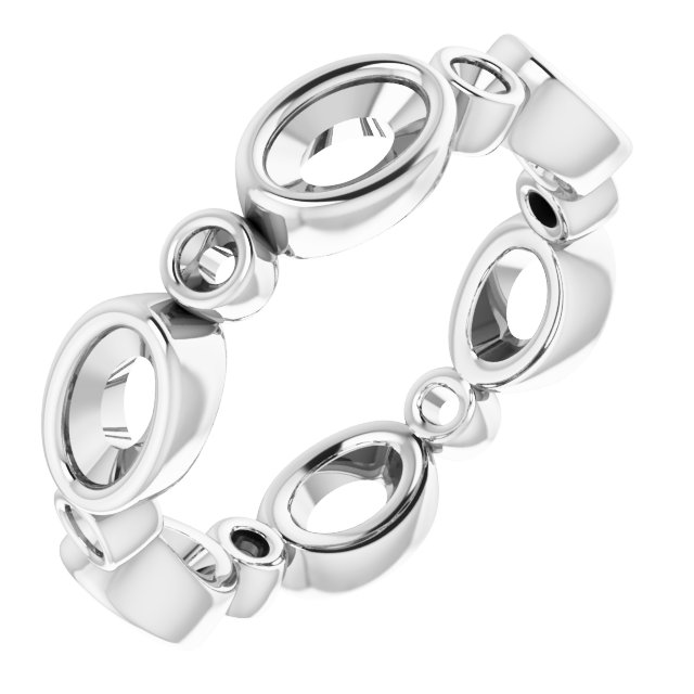 Bezel-Set Eternity Band