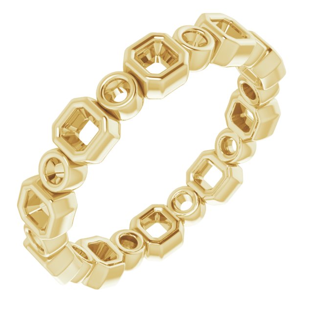 14K Yellow .625 CTW Diamond Eternity Band Ref 14533272