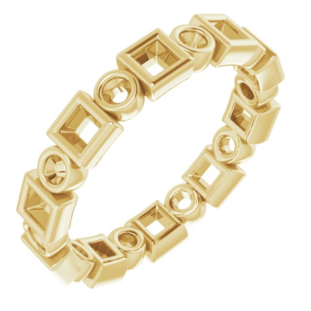 14K Yellow .75 CTW Diamond Eternity Band Ref 14533222