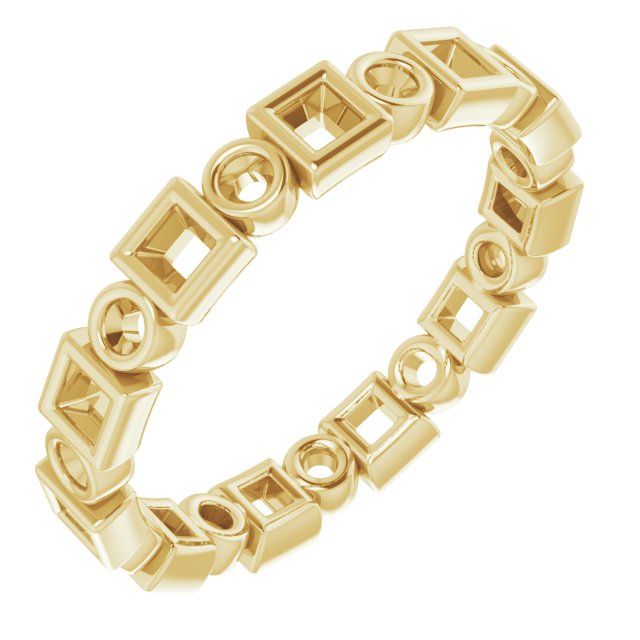 14K Yellow .50 CTW Diamond Eternity Band Ref 14533258